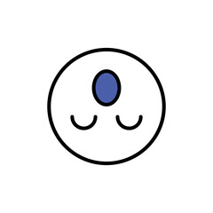 Flip icon design with white background stock illustration