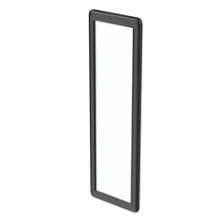 3D rendering illustration of a wall mounted mirror