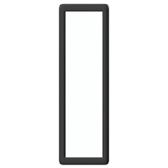 3D rendering illustration of a wall mounted mirror