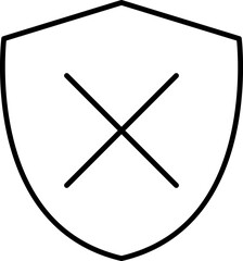 Security set of web icons in line style. Cyber Security, internet protection, mobile app, password, spy, security system, finger print, electronic Vector illustration.