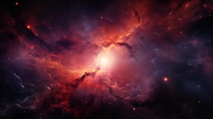 Fototapeta premium cosmic nebula
