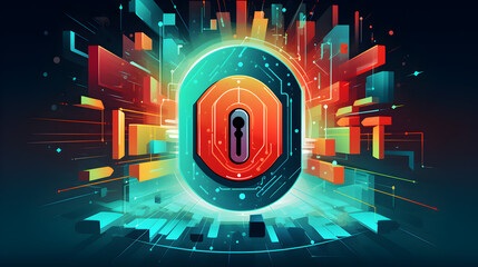  concept of hacking illustration