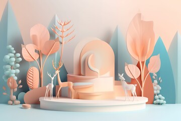 product background. Generative AI