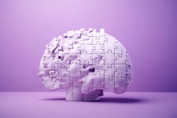 jigsaw puzzle piece. Generative AI