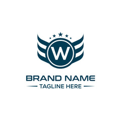Letter W logo and icon design template, Logo Design Vector.