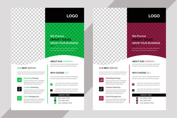 Corporate business flyer template design, modern business flyer template, abstract business flyer and creative design, marketing, business proposal, promotion, advertise, vector template in A4 size.
