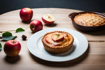 homemade apple pie Generated Ai