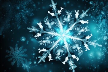 snowflakes generated by AI