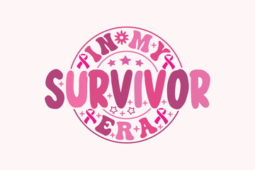 In My Survivor Era EPS t-shirt Design
