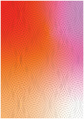 Gradient background with a vector illustration