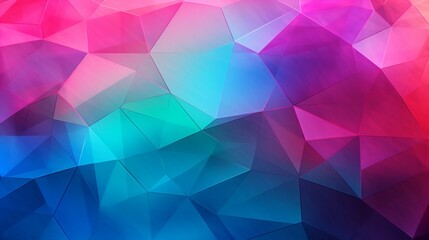 Obraz premium Geometric Abstract Blue, Pink, and Green Background Wallpaper Texture in Colorful Digital Multi-Color