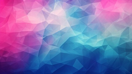 Obraz premium Geometric Abstract Blue, Pink, and Green Background Wallpaper Texture in Colorful Digital Multi-Color
