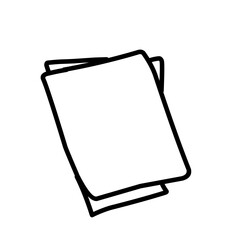 Doodle Schedule Note Paper