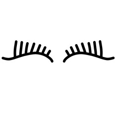 Unicorn Cartoon Eyelashes