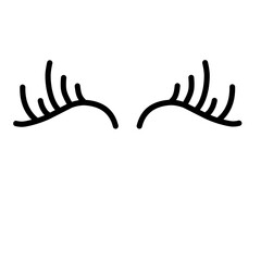 Unicorn Cartoon Eyelashes