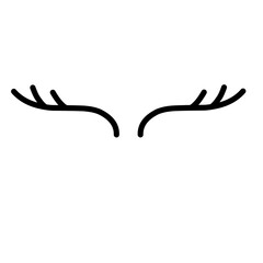 Unicorn Cartoon Eyelashes