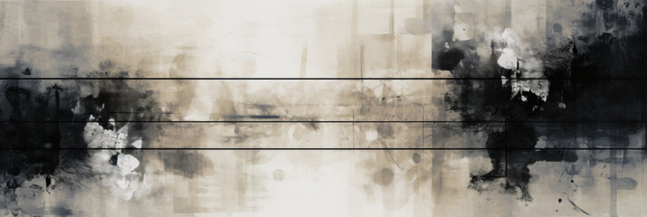 Abstract grunge background. Horizontal banner
