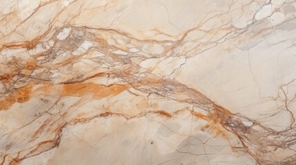 Fototapeta premium Newly formed beige natural marble with white and grey veins for interior tile background.