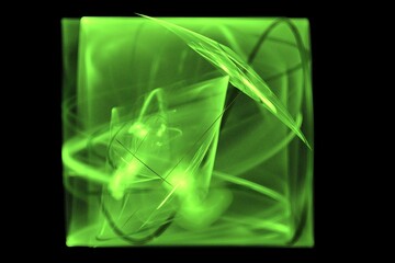 abstract background green black 