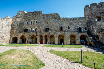 Naklejka premium Neamtului medieval fortress in Romania 11