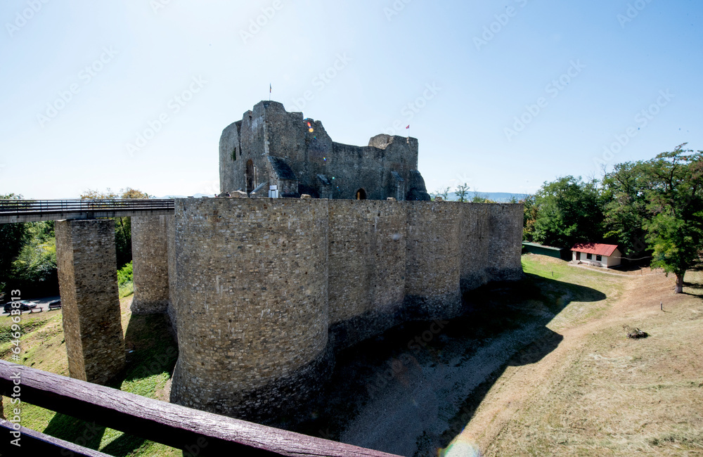 Canvas Prints neamtului medieval fortress in romania 5