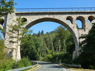 selbacher viadukt in der nähe von Waldeck am edersee
