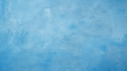Fototapeta na wymiar abstract grungy blue stucco wall background, generative ai