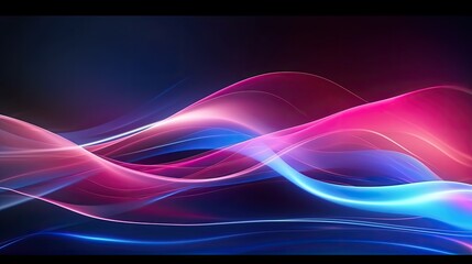 Abstract Futuristic Background with Pink and Blue