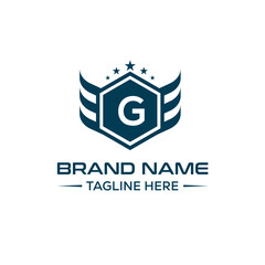 Fototapeta premium Letter G logo and icon design template, Logo Design Vector.