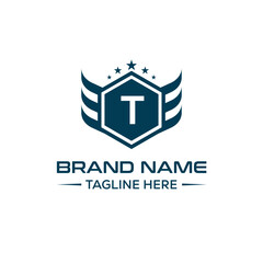 Obraz premium Letter T logo and icon design template, Logo Design Vector.