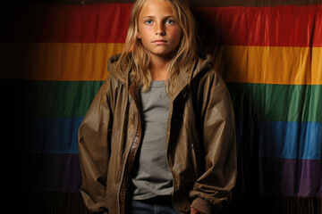 Trans Kid - ai generated