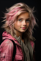 Fototapeta premium Trans Kid - ai generated