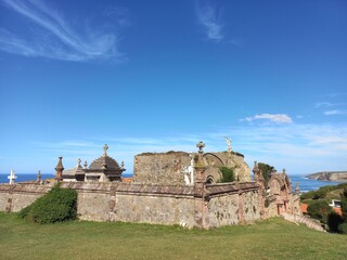 Graveyard of Comillas,  Cantabria, Spain 