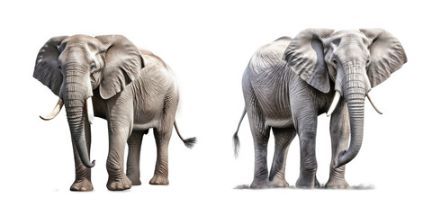 Elephant, Isolated On Transparent, PNG