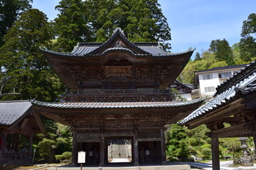 Fototapeta premium 善法寺（ぜんぽうじ）山形県鶴岡市