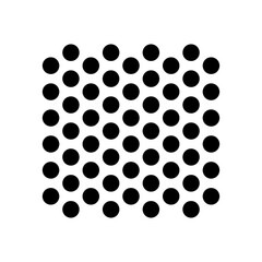 Polka Dot. Vector Design on White Background