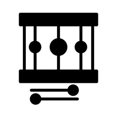 Drum Africa Music Icon