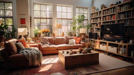 Fototapeta premium Sweet living room