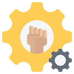 Process Of Motivating Icon