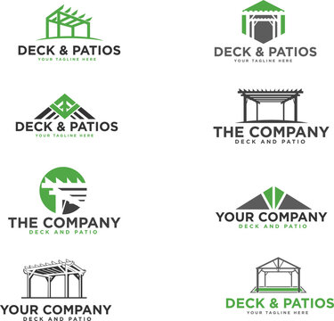 Construction logo template editable