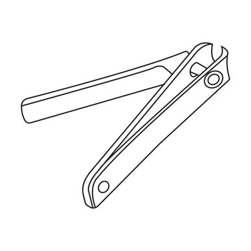 recommend clip art: Nail clipper icon