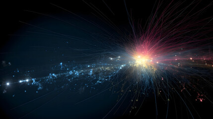 宇宙線：光速に近い速度で移動する高エネルギー粒子 No.004  Cosmic Rays High-Energy Particles Moving at Nearly the Speed of Light Generative AI
