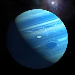 海王星 ネプチューン：遥かなるガス巨星とその驚異的な特性 No.009  Neptune The Distant Gas Giant and Its Remarkable Features Generative AI