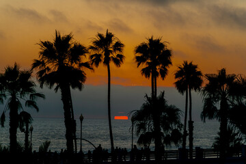 Obraz premium Southern California sunset