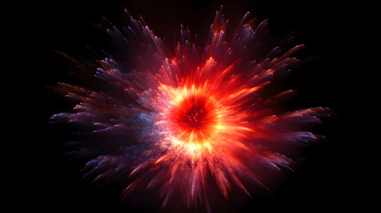超新星爆発とは何か No.007  What is a Supernova Explosion Generative AI - obrazy, fototapety, plakaty