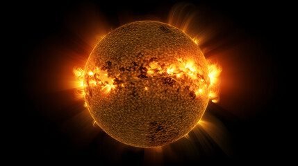 太陽：我々の銀河系の中心 No.014  The Sun The Center of Our Solar System Generative AI