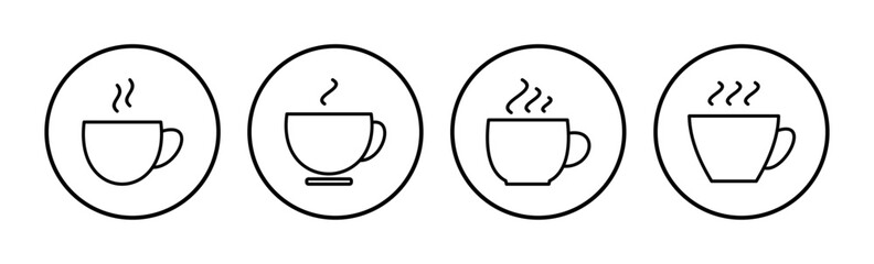 Cup coffee icon vector. coffee cup icon. mug