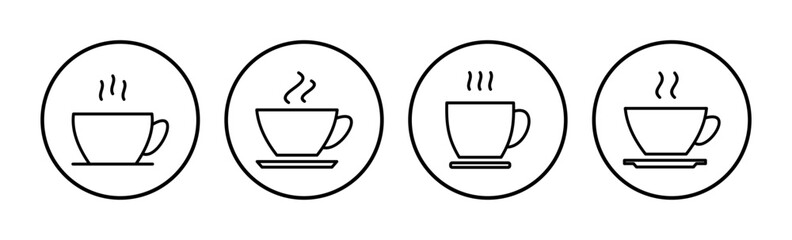 Cup coffee icon vector. coffee cup icon. mug