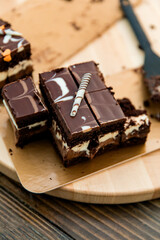 Chocolate Ganache Wedding Cake