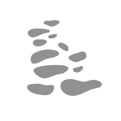 path rocky vector 